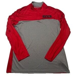 NFL Team Apparel Men's Tampa Bay Buccaneers 1/4 Zip Pullover Chest Pocket -‎ XL